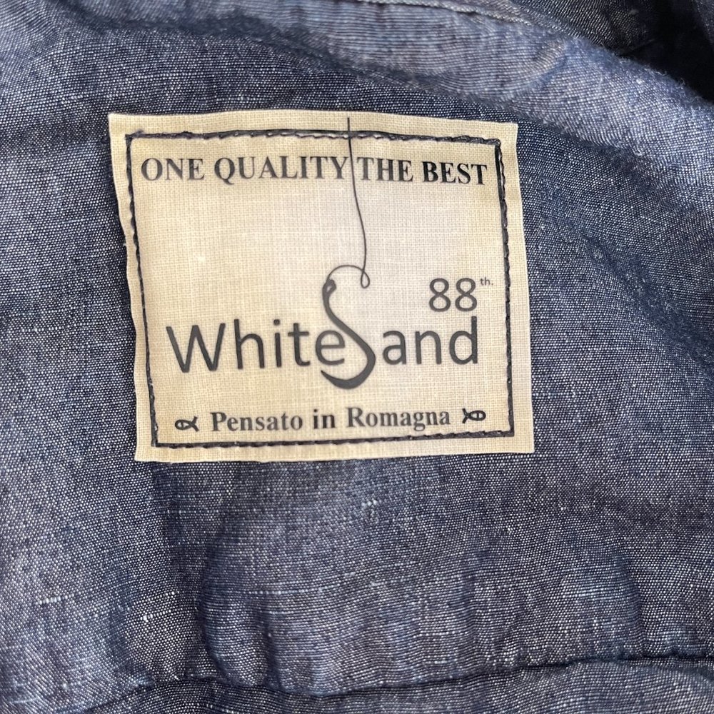 NWT WHITE SAND 88  Amazing jumpsuit linen + tencel - Picture 9 of 11